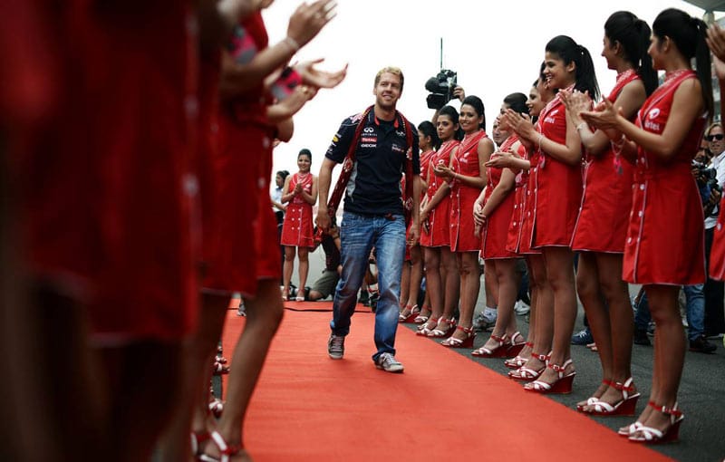 Natürlich sind heute alle Augen auf Sebastian Vettel gerichtet.