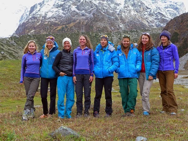 Mitglieder des DAV-Damen-Expeditionskaders.