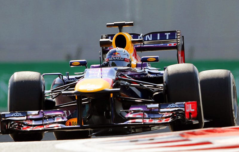 Sebastian Vettel hat auch am Samstag im dritten Training die Nase vorn.