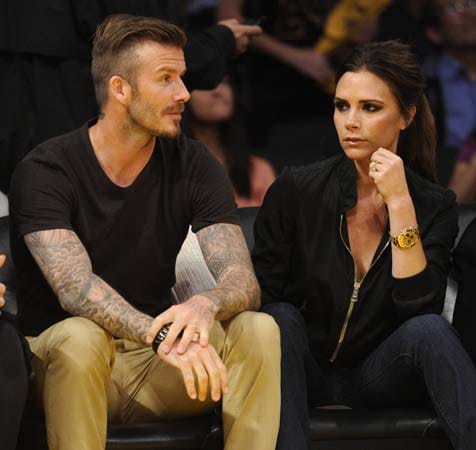 In den USA wurde Beckham zum Basketball-Fan und ließ sich gemeinsam mit seiner Ehefrau immer wieder bei NBA-Spielen der Los Angeles Lakers blicken.