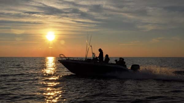 Angeln für Anfänger: Fahrt auf der Ostsee.