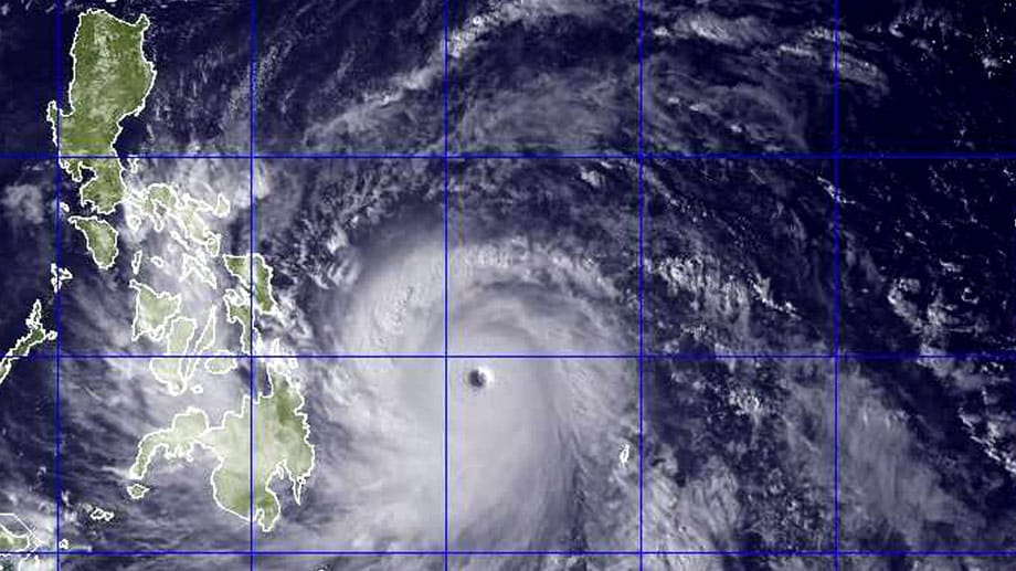 Taifun "Haiyan" trifft auf die Philippinen Taifun "Haiyan" trifft auf die Philippinen