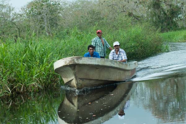 Nicaragua: Bootsfahrt auf dem Papaturro.