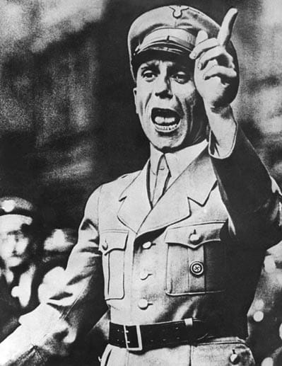 Propagandaminister Joseph Goebbels