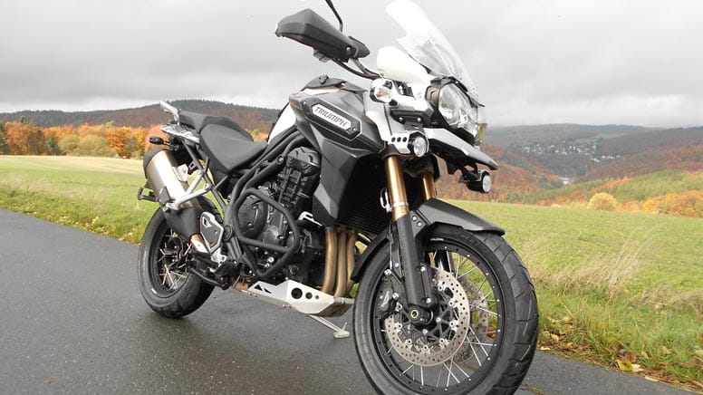 Starker Auftritt: Triumph mischt mit der Tiger Explorer XC das Segment der dicken Reiseenduros ordentlich auf.