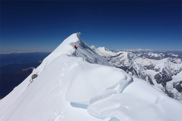 Gipfel der Annapurna (Archivbild): Reinhold Messner sagt, er war am Gipfel.