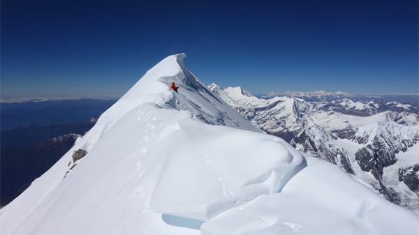 Gipfel der Annapurna (Archivbild): Reinhold Messner sagt, er war am Gipfel.