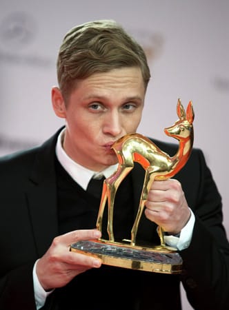 Der Bambi für den besten Film ging an "Schlussmacher" von Matthias Schweighöfer.