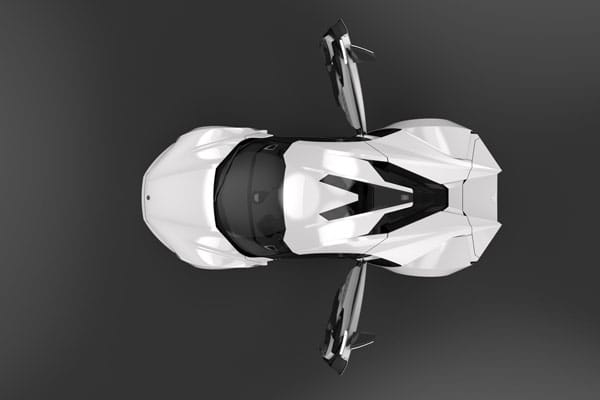 Das Design des Lykan Hypersport ist nicht nur martialisch, sondern besitzt auch eine exzellente Aerodynamik.