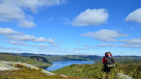 Norwegen der Länge nach durchquert: Simon Michalowicz.