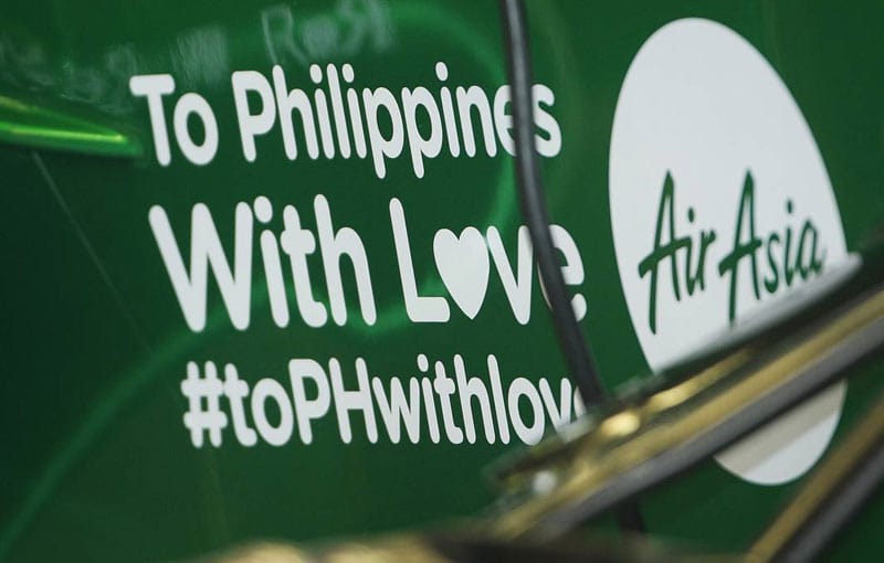 Das Caterham-Team zeigt sich solidarisch mit den Opfern des Taifuns auf den Philippinen.