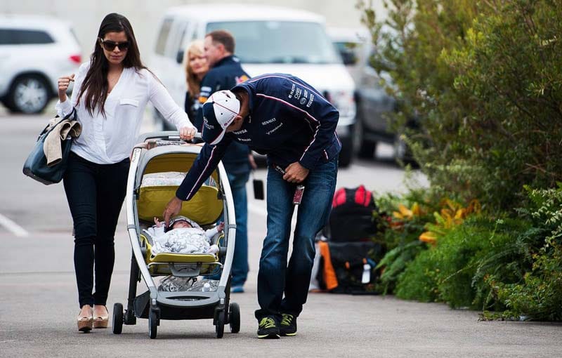 Am Samstag kommt Pastor Maldonado mit Frau und Kind zum Circuit of the Americas. Glück für das Qualifying bringt es ihm offensichtlich nicht, denn er startet nur von Platz 18.
