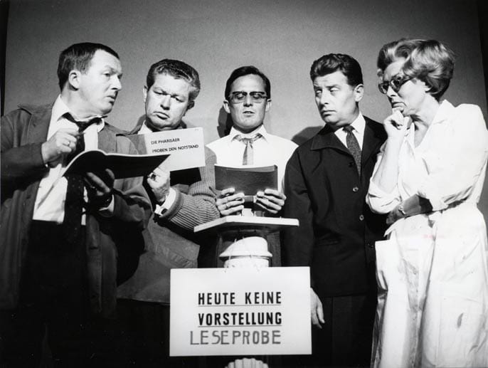 Mit immer neuen Programmen sorgte die "Münchner Lach- und Schießgesellschaft" für viel Unterhaltung.
