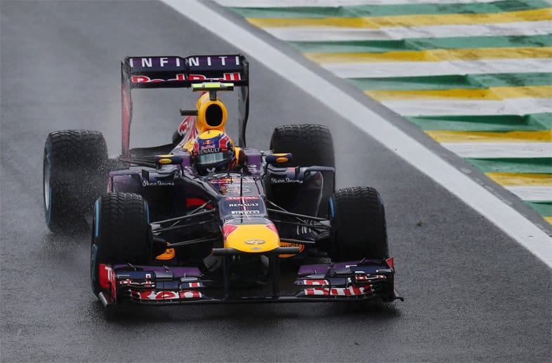 Mark Webber gewinnt das letzte Training in Interlagos.