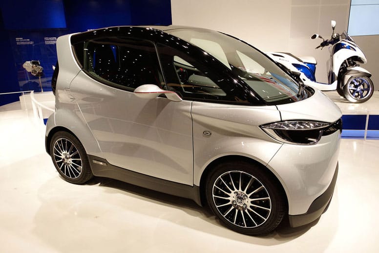 Kleiner als ein Smart: Mit dem Yamaha Motiv findet man immer eine Parklücke.