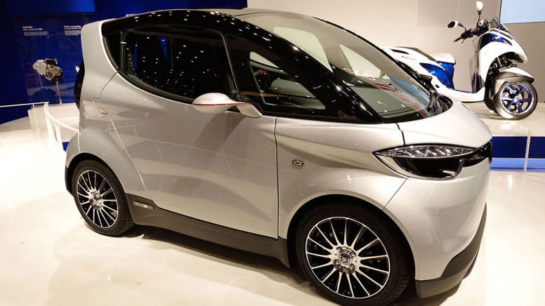 Kleiner als ein Smart: Mit dem Yamaha Motiv findet man immer eine Parklücke.