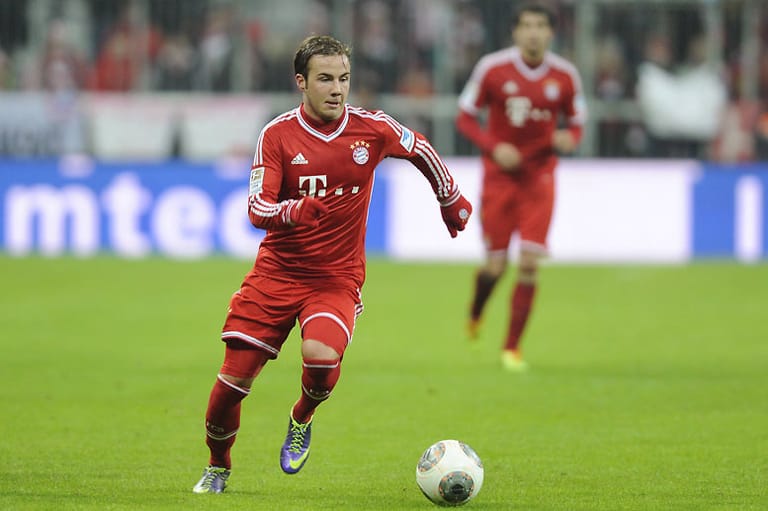 Auch an Mario Götze hoffen die Bayern-Fans noch mindestens bis 2017 Spaß zu haben.