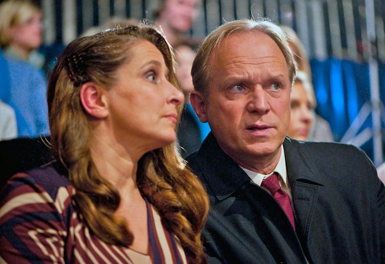 Ulrich Tukur und Barbara Philipp in "Tatort: Schwindelfrei"