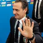 Italiens Trainer Cesare Prandelli rechnet sich gute Chancen aus, mit der Squadra Azzurra den fünften WM-Titel zu holen.