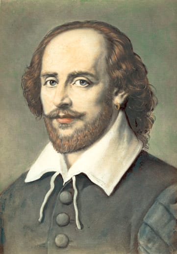 3. Platz: William Shakespeare.