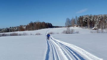 Nordkarelien, Finnland: Langlauf von Gasthaus zu Gasthaus.