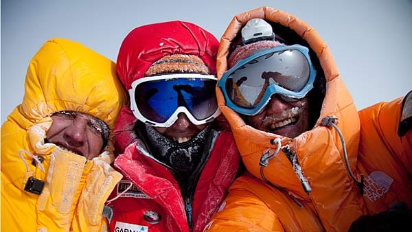 Simone Moro, Denis Urubko, Cory Richards: Gasherbrum-II.