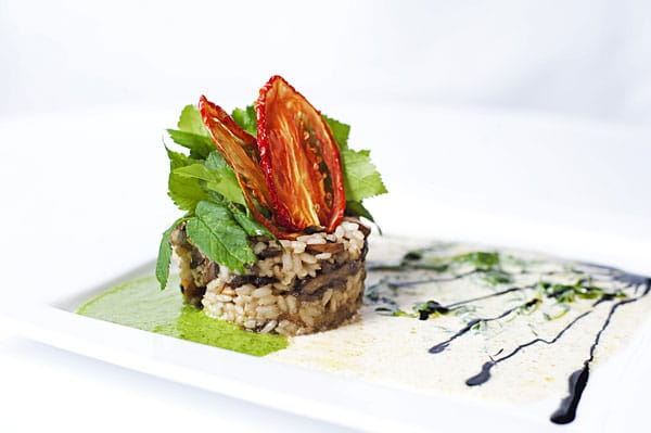 Champion mit Champignons: Ein Risotto ist fast immer auf der Speisekarte des "La Mano Verde" zu finden. Champion mit Champignons: Ein Risotto ist fast immer auf der Speisekarte des "La Mano Verde" zu finden.