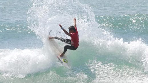 Surfer in Ericeira, Portugal.