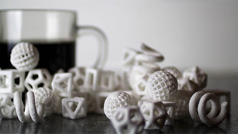 Der Zucker-Drucker ChefJet 3D druckt süße Naschwerke in kuriosen Formen