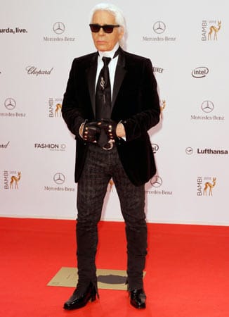 Mode-Ikone Karl Lagerfeld landete nur auf Platz 64.
