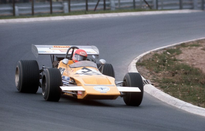Am 15. August 1971 fährt Niki Lauda sein erstes Rennen in der Formel 1. Sein Dienstwagen ist ein March-Ford.