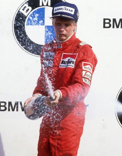 1985 sichert sich Alain Prost überlegen den WM-Titel. Niki Lauda gewinnt mit dem Rennen im niederländischen Zandvoort nur einmal.