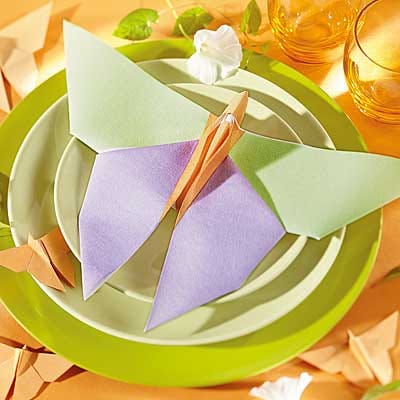 Frühlingsdeko aus Origami