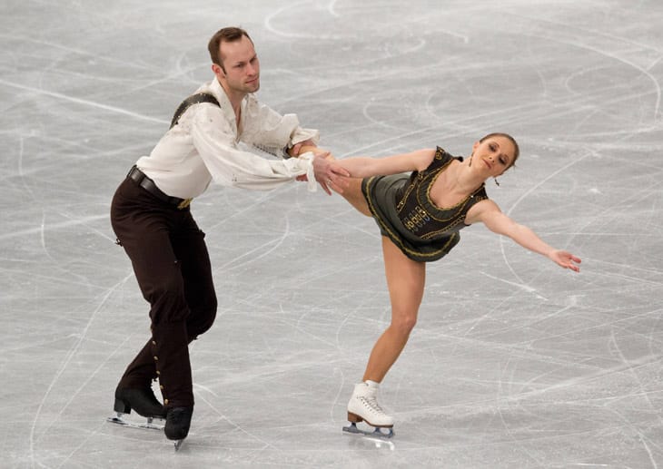 Maylin und Daniel Wende, Eiskunstlauf.