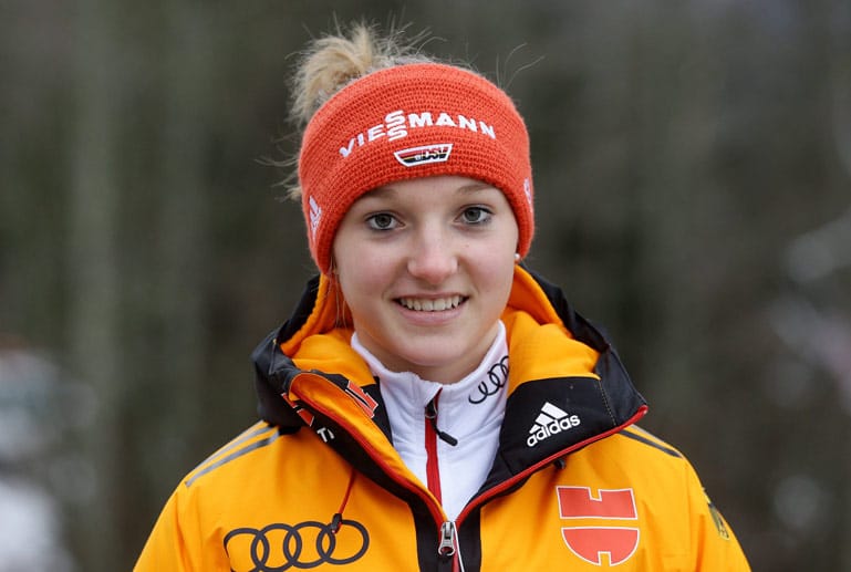Katharina Althaus, Skispringen.