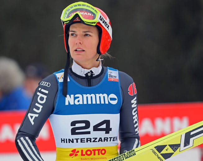 Ulrike Gräßler, Skispringen.