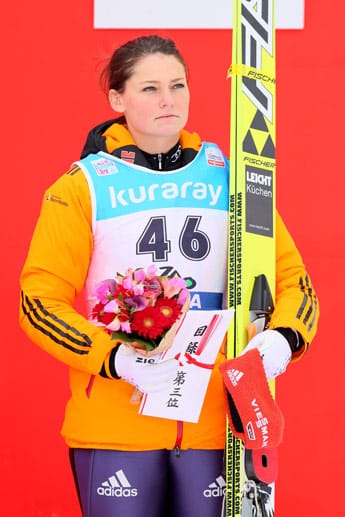 Carina Vogt, Skispringen.