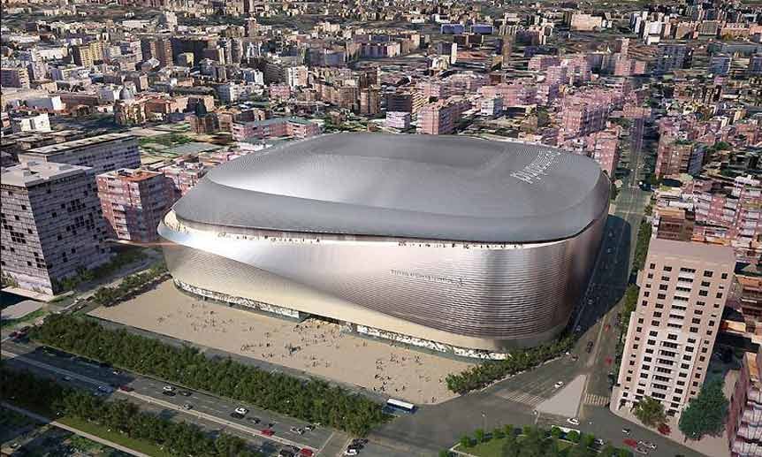 Gigantisch: So soll das Bernabéu-Stadion nach dem Umbau einmal aussehen.