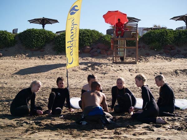 Marokko: Surfen lernen in Moulay Bousselham.