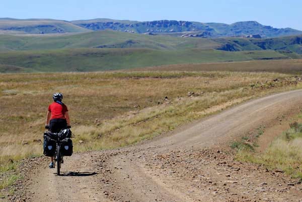 Lesotho per Bike, Afrika.