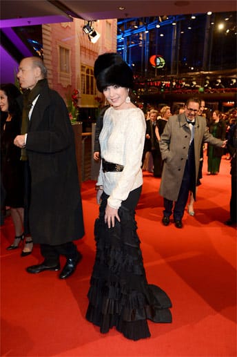 Iris Berben bei der Berlinale-Eröffnung 2014