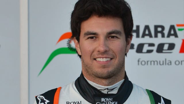 Der Mexikaner Sergio Perez sitzt im zweiten Jahr bei Force India im Cockpit. Der Mexikaner Sergio Perez sitzt im zweiten Jahr bei Force India im Cockpit.