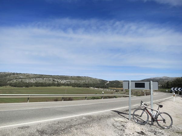 Spanien, Andalusien: sportliche Radtouren im Frühling.