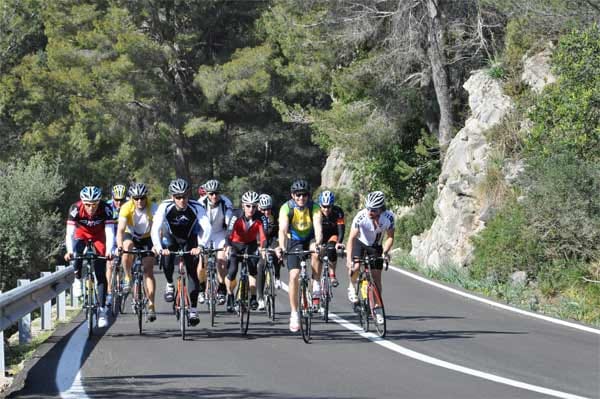 Mallorca: Rennrad-Tour westlich von Alcúdia.