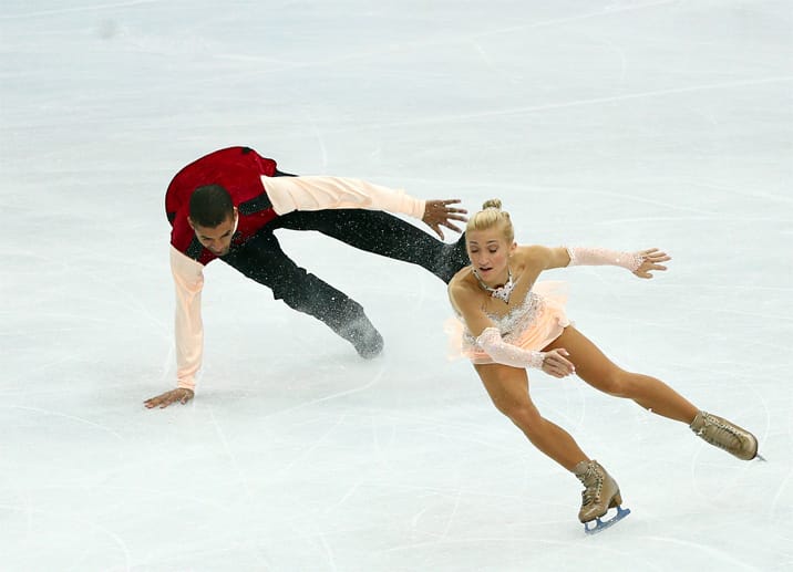 Auch im dritten Anlauf ist Aljona Savchenko und Robin Szolkowy der ersehnte Olympiasieg nicht gelungen. Nach einem Patzer bleibt dem Eislaufpaar - wie schon in Vancouver vor vier Jahren - nur die Bronzemedaille.