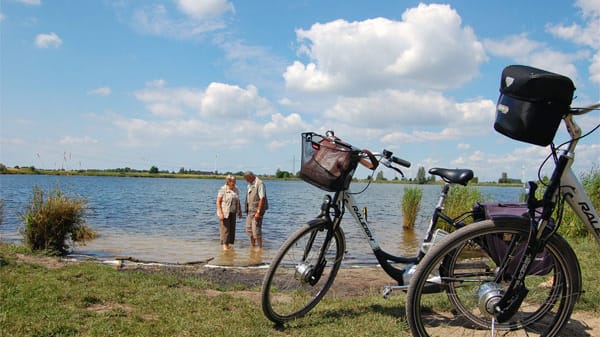 Badesee im südlichen Ostfriesland.