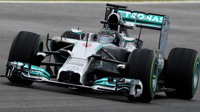 Nico Rosberg im Mercedes-Benz F1 W05