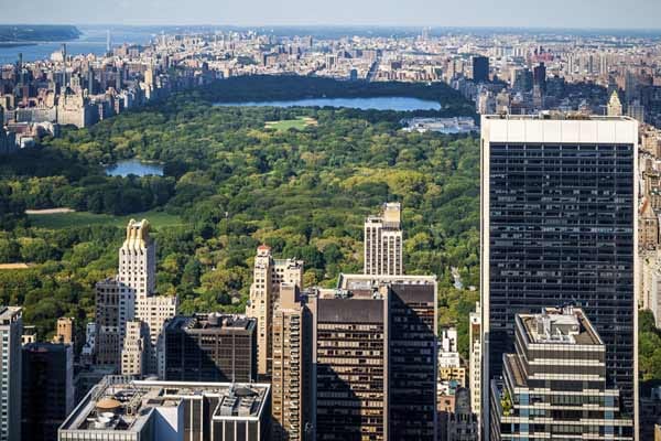 Der Central Park ist die grüne Lunge der Stadt. Mitten im Zentrum Manhattans erstreckt er sich auf einer Länge von 4,07 Kilometern und nimmt etwa 4 Prozent der Bodenfläche des Stadtteils ein. Jährlich besuchen rund 25 Millionen Besucher die riesige Parkanlage.