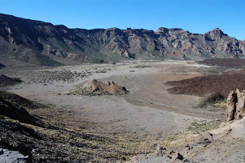 Teneriffa: Vulkan-Landschaft am Teide.
