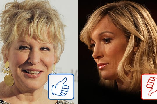 Bette Midler, "Biggest Loser"-Moderatorin Christine Theiss